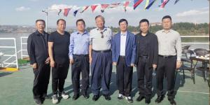 中國黃河文化經濟發展研究會何光暐會長一行赴我市考察交流，與文旅集團達成戰略合作